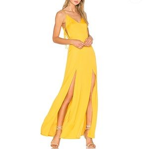 REVOLVE/Capulet: Gina Plunging Maxi Dress